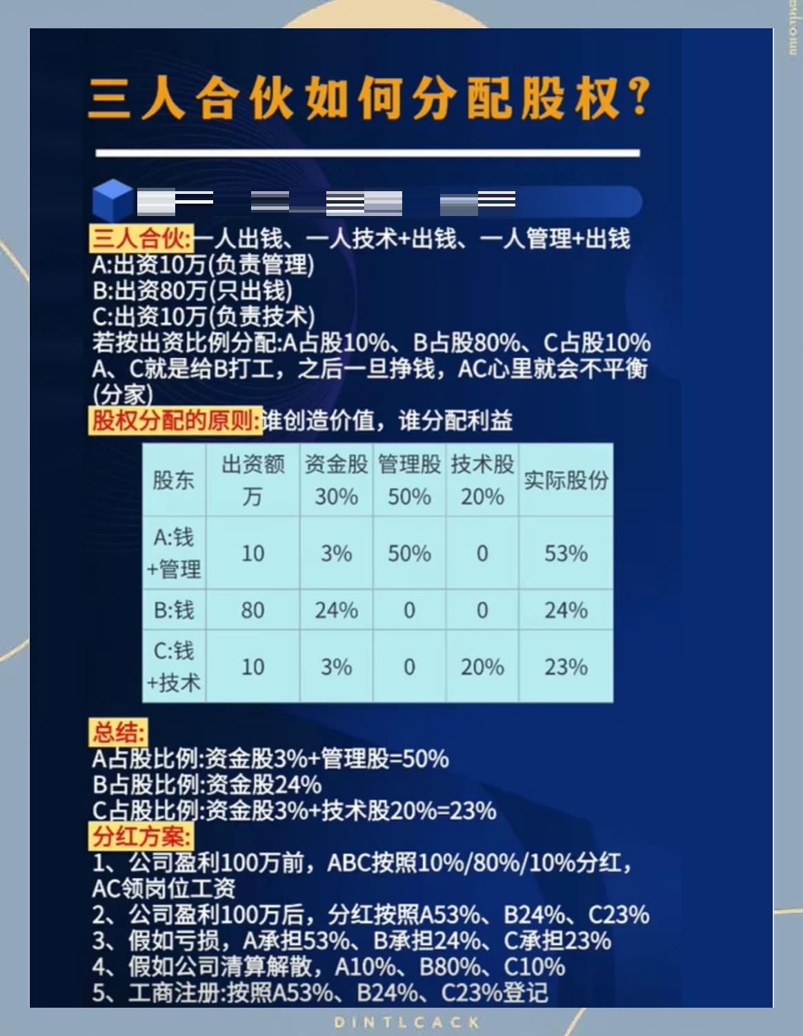 股权分配成功案例(股权分配成功案例怎么写)河源市